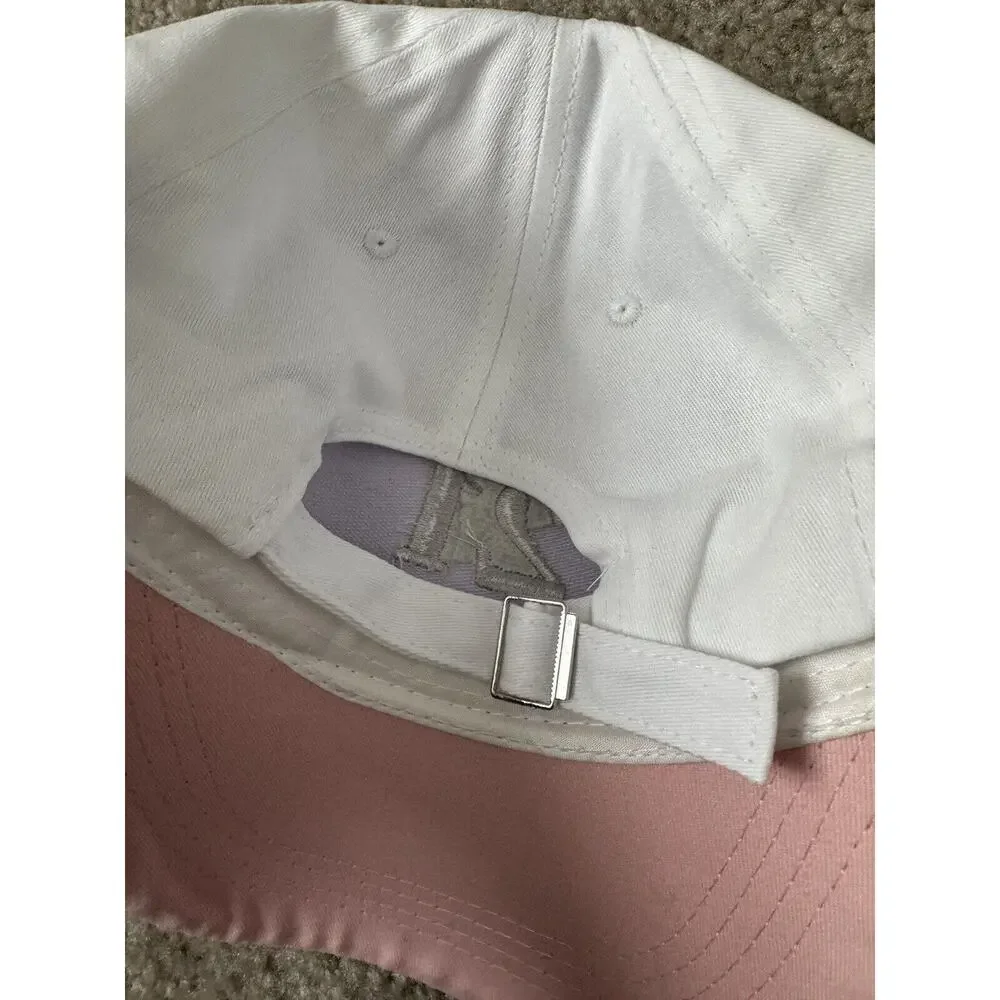 Finally 21 Birthday White/ Sparkling Pink Hood Hat & Sash Set Bundle Brand New